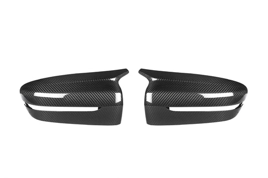 3 Series G20 F9x Style Dry Carbon Fiber Mirror Cover RHD Replacement