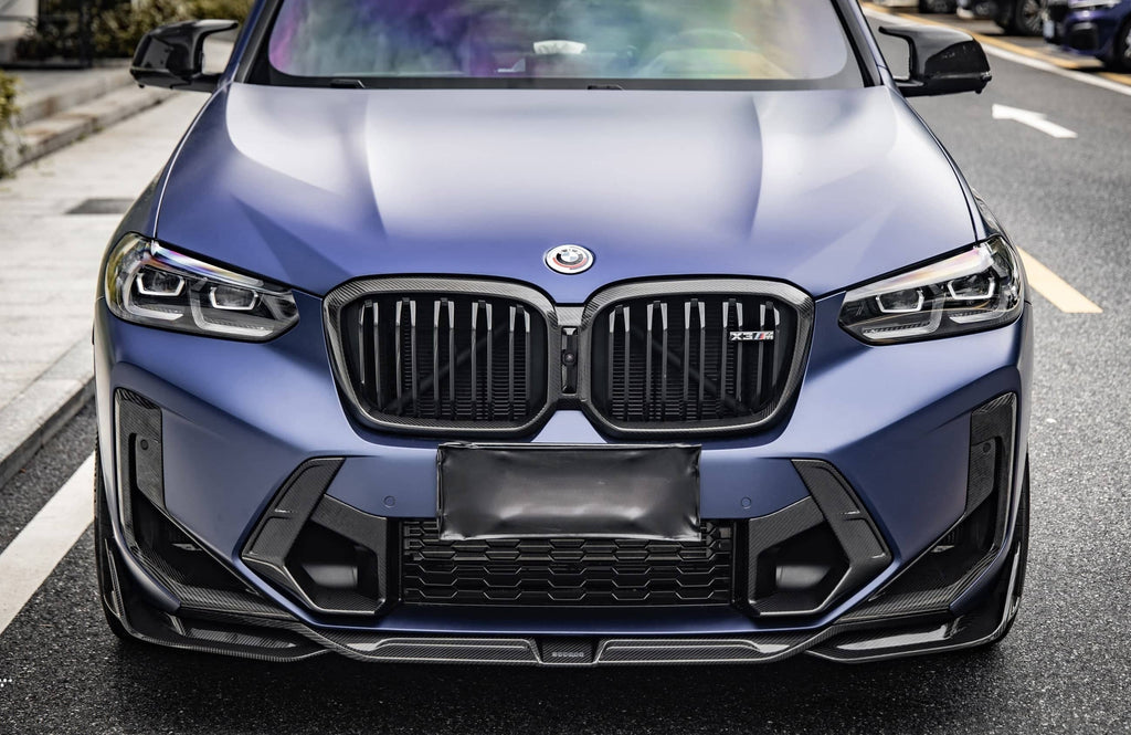 F97 X3M LCI SQ Style Dry Carbon Front Lip