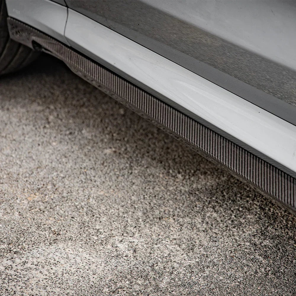 F97 X3M LCI SQ Style Dry Carbon Side Skirts