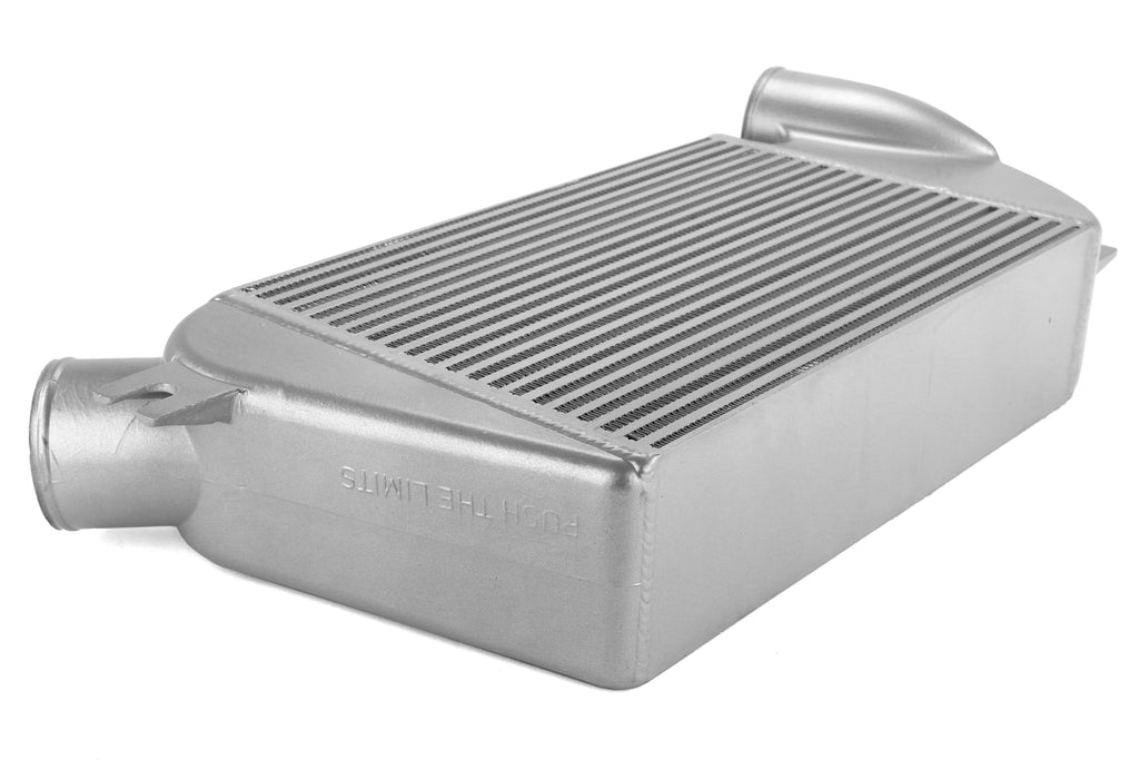 Mishimoto Performance Top Mount Intercooler and Charge Pipe Kit - 2015+ WRX-Polished Pipe, Silver Intercooler