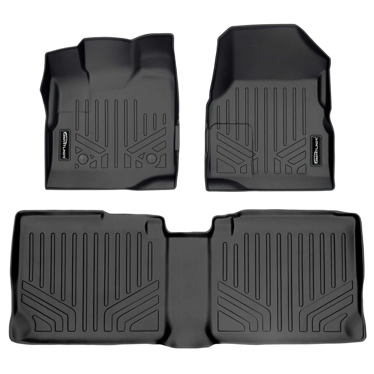 Smart TrimTM Floor Liners For 2011-2017 Chevy Equinox / GMC Terrain (with Dual Front Floor Posts)