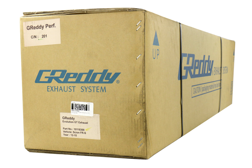 Greddy Evolution GT / Evo IV Exhaust - 2013-2022 Scion FR-S / Subaru BRZ / Toyota GR86
