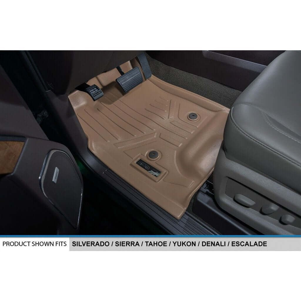 SMARTLINER Floor Liners for 2015-2020 Chevy Suburban/GMC Yukon XL (2nd Row Bench)