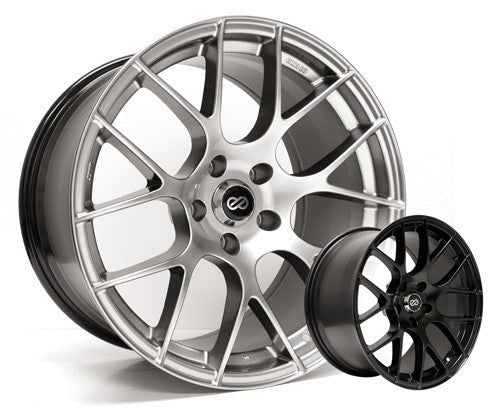 Enkei Raijin Matte Black 18x8 +45 5x100 (Single Wheel) - 2013-2024 Subaru BRZ / Scion FR-S / Toyota GR86 / 2014-2018 Subaru Forester