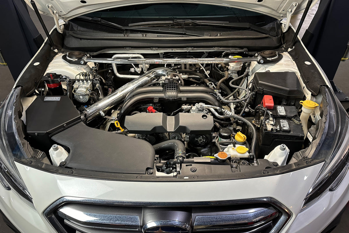 HPS Performance Air Intake Kit with Heat Shield 2015-2019 Subaru Outback 2.5L Non Turbo, 827-769