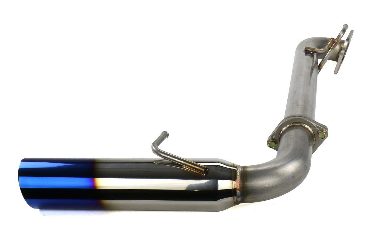 Remark Single-Exit Axleback Exhaust System BOSO Edition Burnt Stainless Steel Tip - 2013-2021 Scion FR-S / Subaru BRZ / Toyota GR86