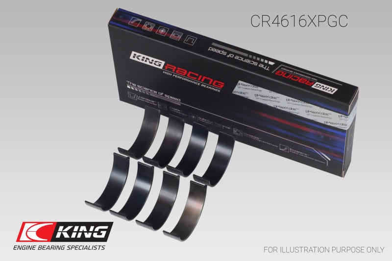 King Engine Bearings Connecting Rod Bearing Set - Size +0.05mm - 2013-2021 Scion FR-S / Subaru BRZ / Toyota 86