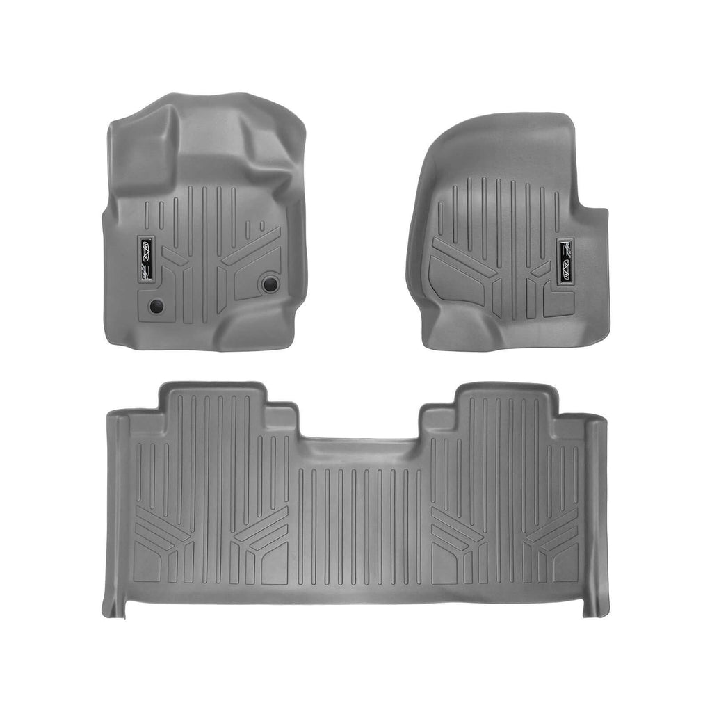 SMARTLINER Custom Fit Floor Liners For 2015-2026 Ford F-150 SuperCab with 1st Row Bucket Seats Carpeted Flooring