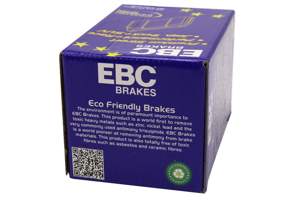 EBC Greenstuff Brake Pads (Rear) - 2013-2026 Subaru BRZ / Toyota GT/GR86 / Scion FR-S (W/ Vented Rear Rotors)