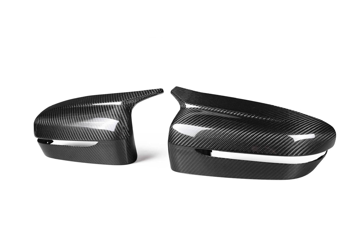 5 Series G30 F9X Style Dry Carbon Fiber Mirror Cover RHD Replacement