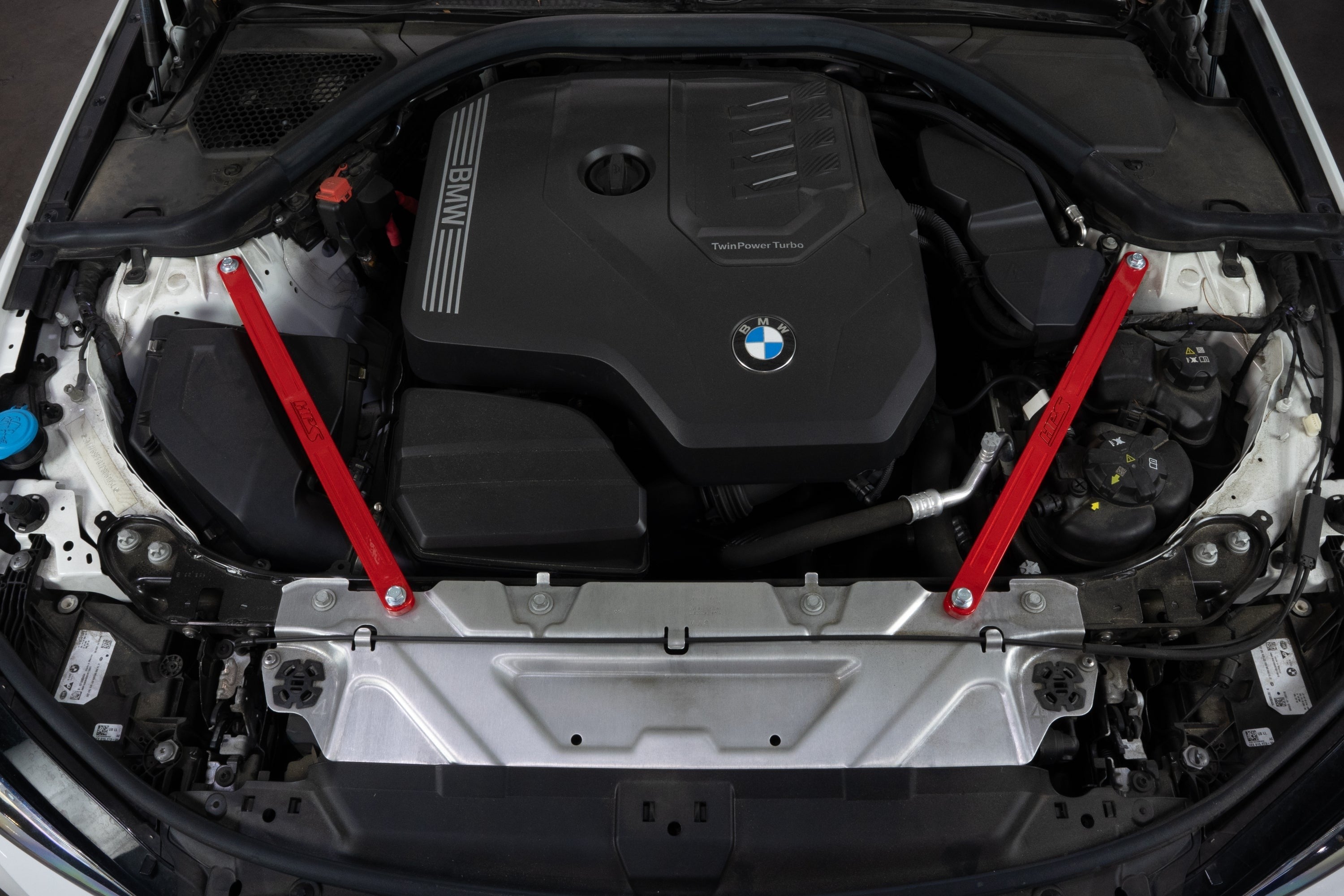 HPS Performance Front Strut Bar 2020-2024 BMW 330i B48 2.0L Turbo, 42-115