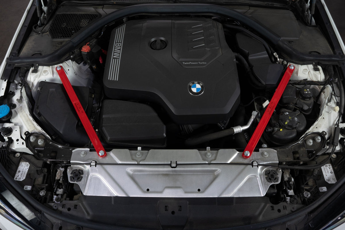 HPS Performance Front Strut Bar 2020-2024 BMW 330i B48 2.0L Turbo, 42-115