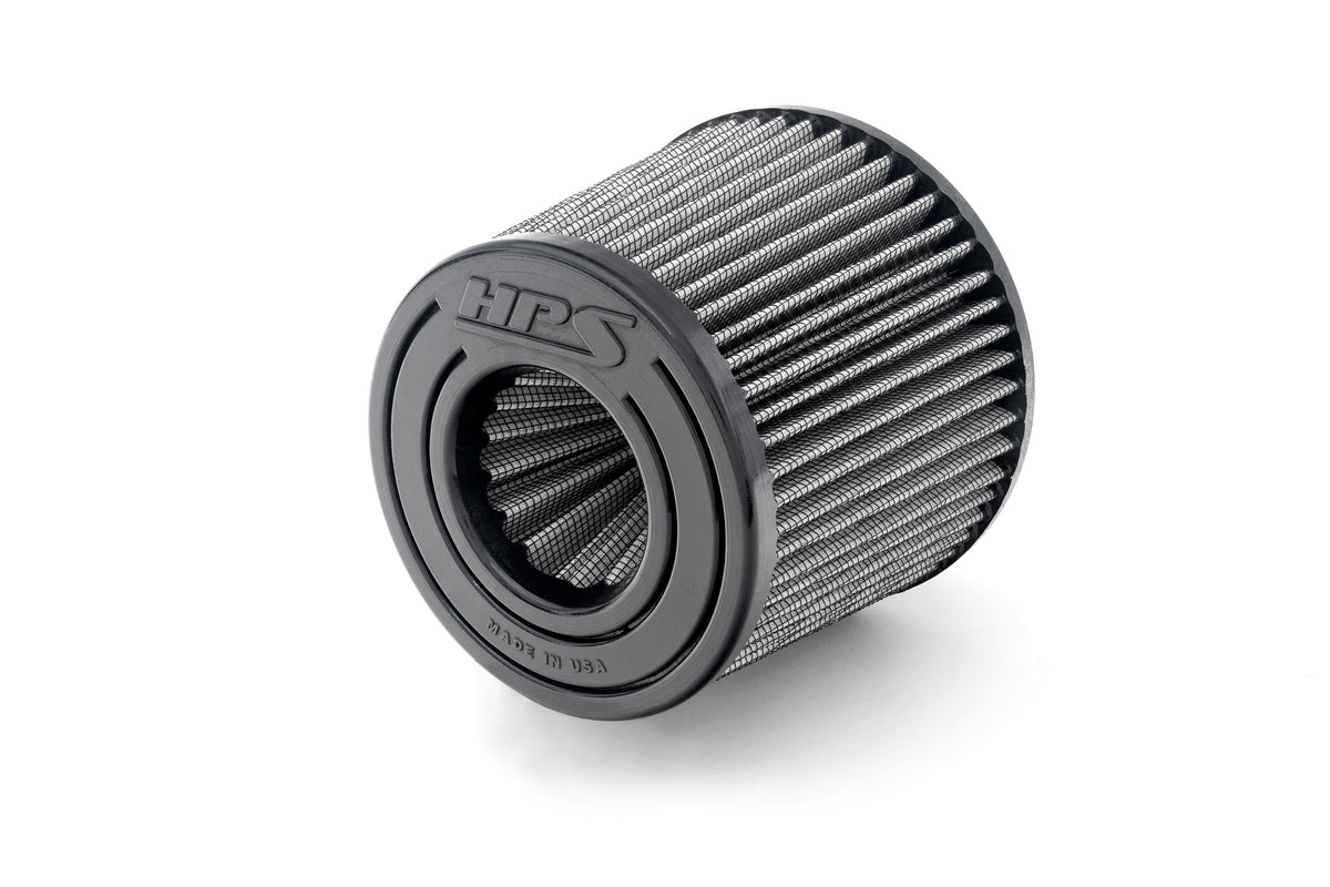 HPS Performance 2.5" Open Top Dual Cone Air Filter, 6.5" Length, HPS-4339