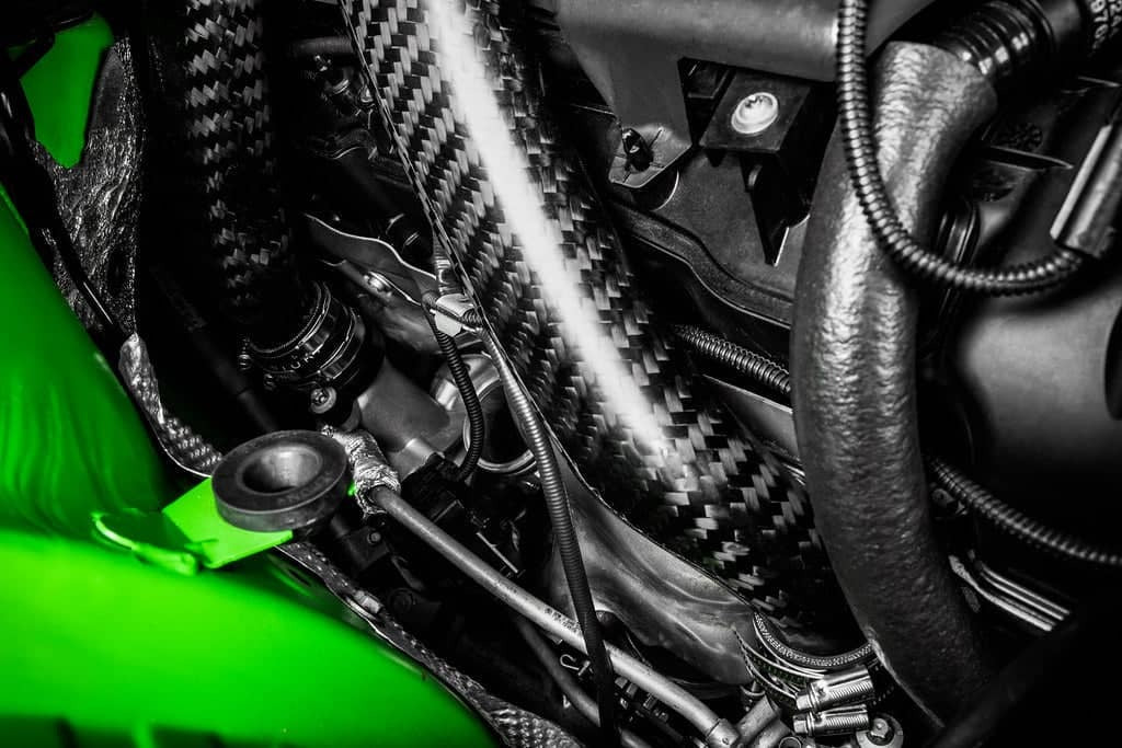 Eventuri BMW F8X M2C M3 M4 S55 Black Carbon Charge Pipe Set - Matte