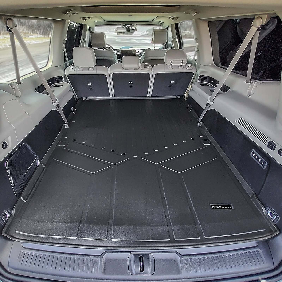 SMARTLINER Floor Liners for 2023-2025 Jeep Grand Wagoneer L (8 Passenger Model)