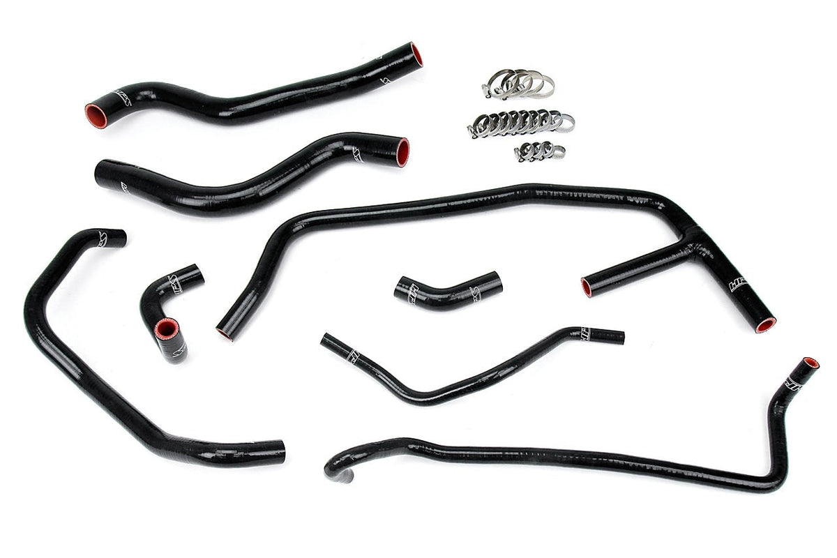 HPS Silicone Radiator + Heater Coolant Hose Kit Ford 2015-2020 Mustang Ecoboost 2.3L Turbo, 57-1452