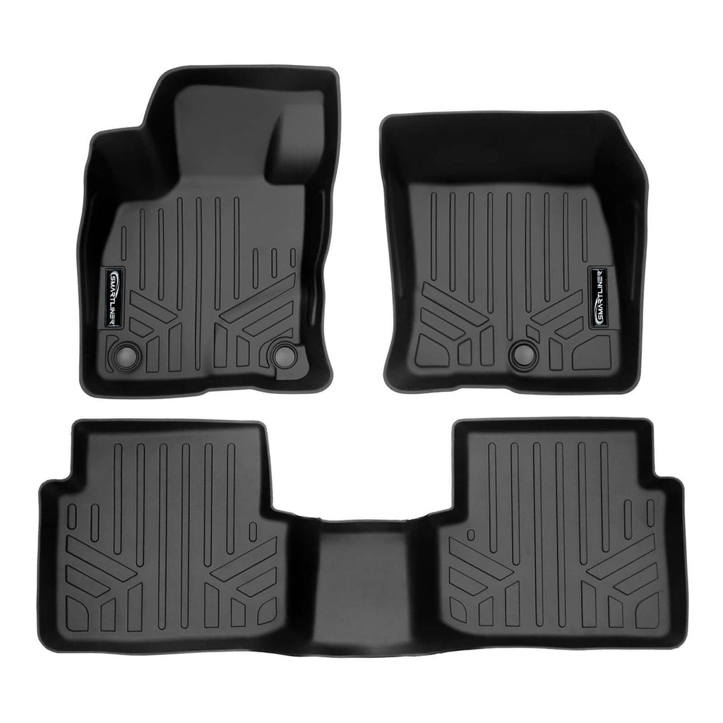 SMARTLINER Floor Liners for 2021-2026 Ford Bronco Sport W/O Rear Bump