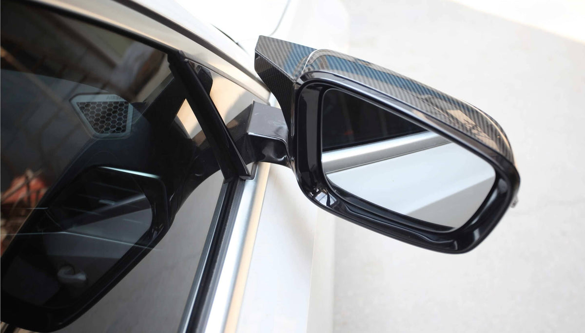 5 Series G30 G8x Style Dry Carbon Fiber Mirror Cover LHD Replacements
