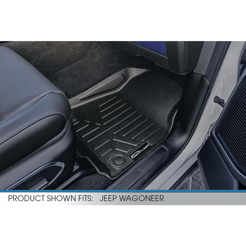 SMARTLINER Floor Liners for 2022-2025 Jeep Wagoneer (7 Passenger Model)