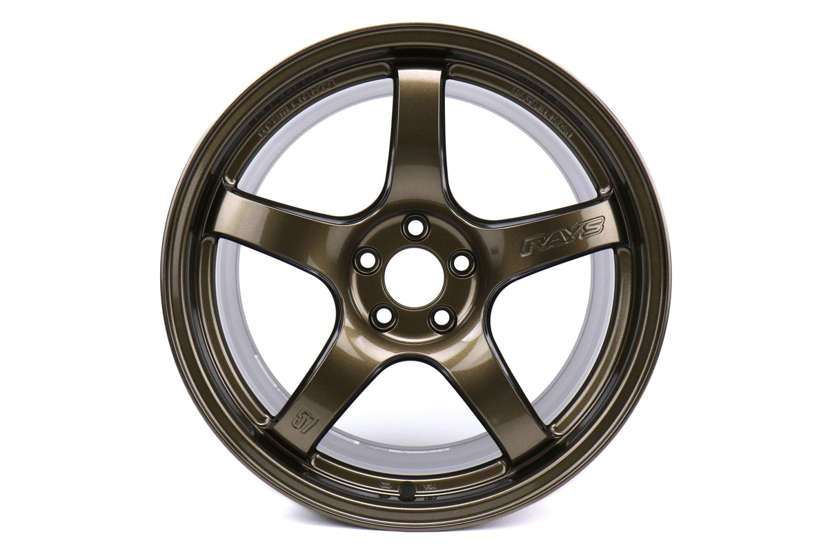 Rays Gram Lights 57CR Almite Gold 17x9 +38mm 5x100 (Sold As Pair) - 2013-2024 Subaru BRZ / Scion FR-S / Toyota GR86 / 2014-2018 Subaru Forester
