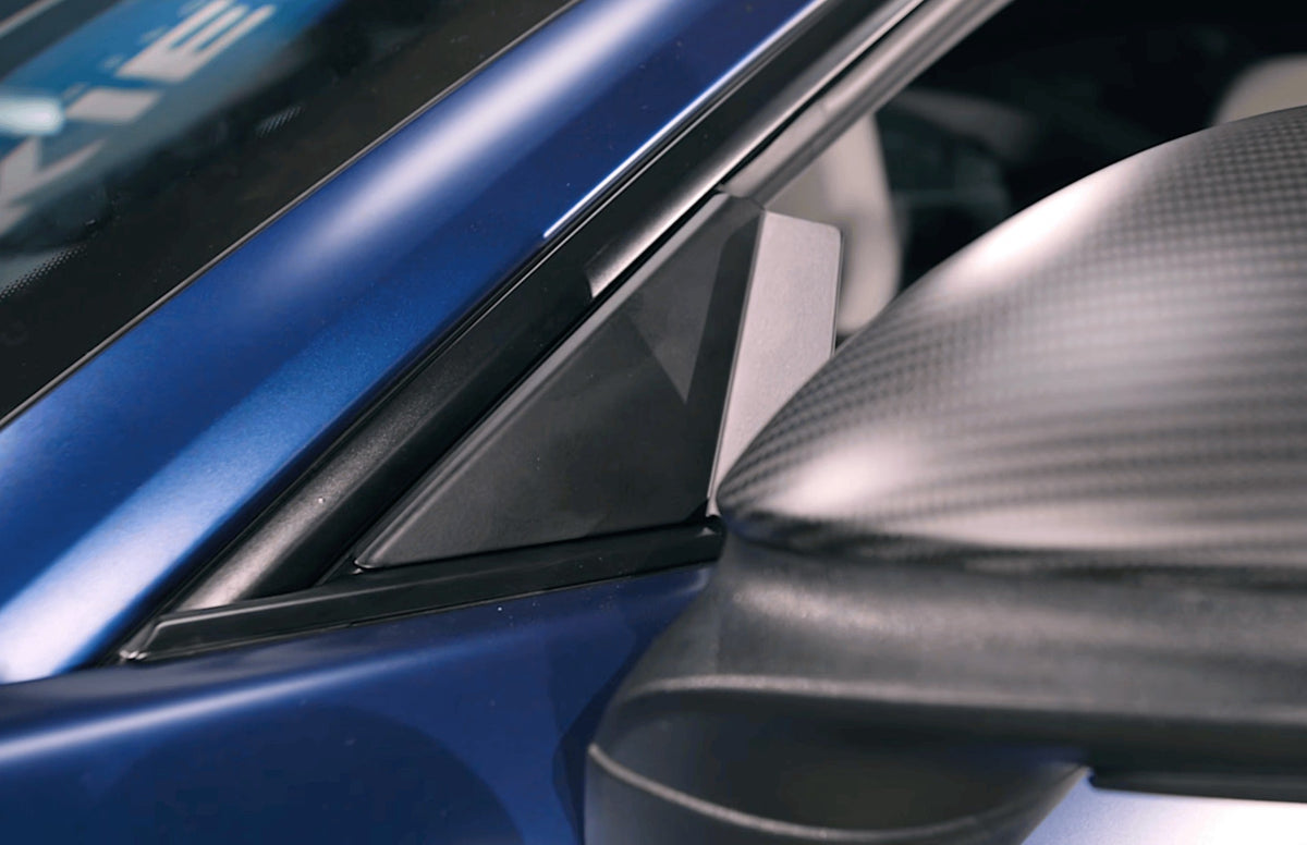 KIES Anti-Buffeting Wind Deflector for 992 Porsche