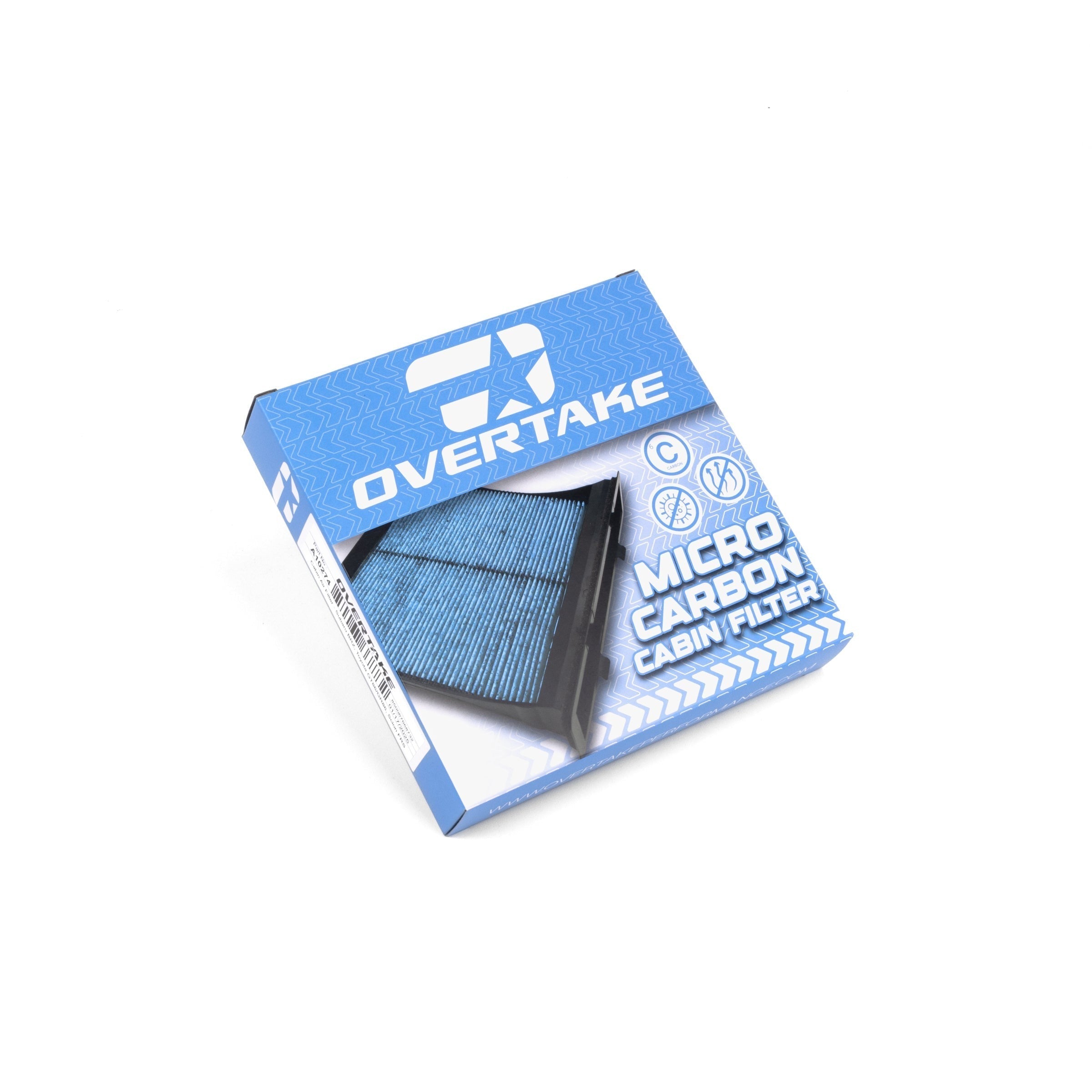 OVERTAKE Micro Carbon Cabin Air Filter - Subaru 2013-2026 BRZ / Toyota 2013-2026 FRS / 86