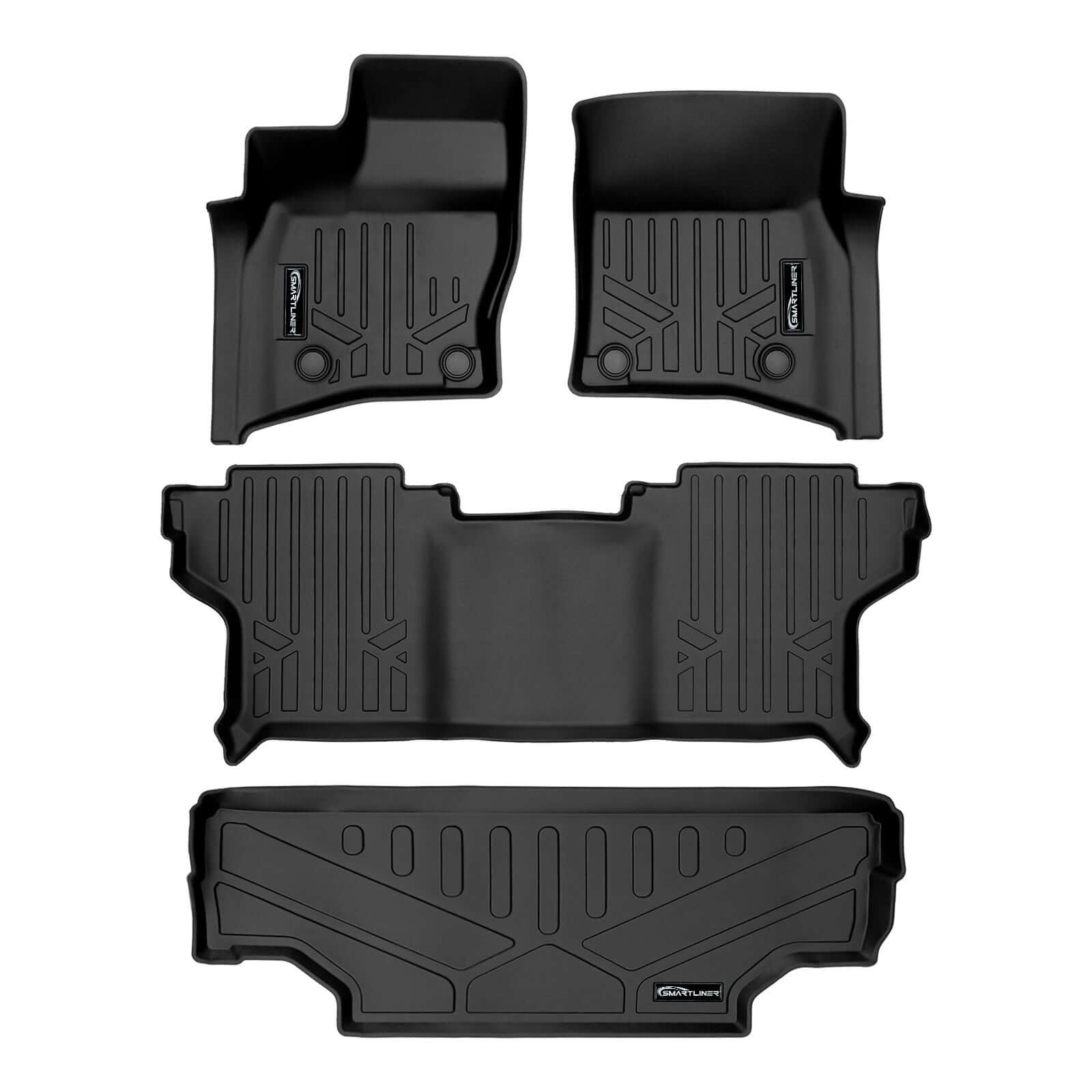 SMARTLINER Floor Liners for 2020-2026 Range Rover Defender 90