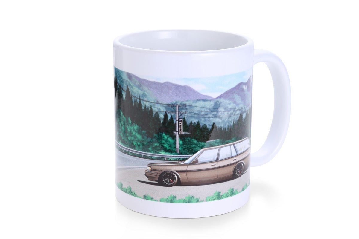 Tomei Mug - White GX70G Mark-2 Wagon Touge - Universal
