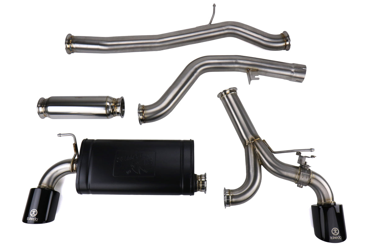 aFe Power Takeda 3" to 2-1/2" 304 Stainless Steel Catback Exhaust - 2020-2024 Toyota GR Supra