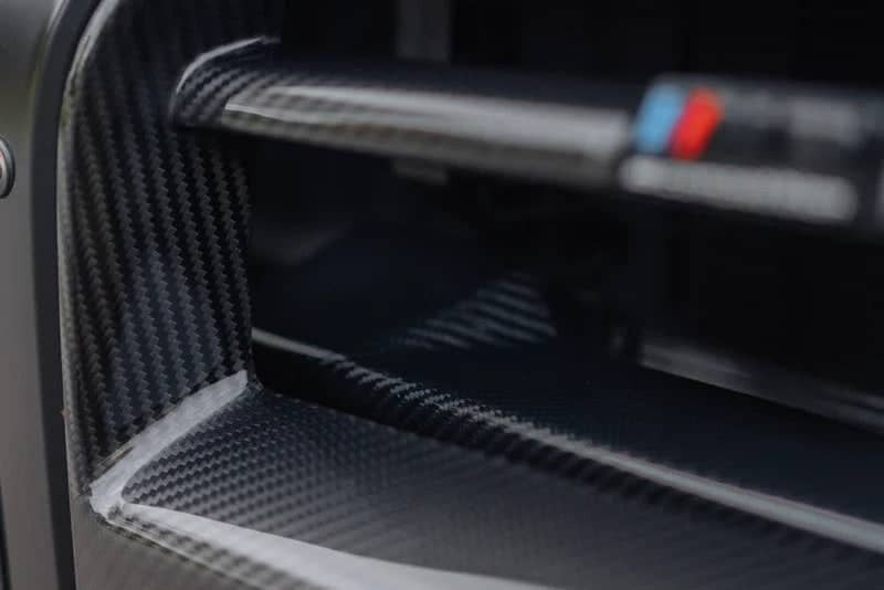 TREVORA G8X M3 / M4 Pre-Preg Carbon Fiber Foam Crash Bar Cover