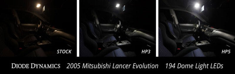 Diode Dynamics 194 LED Bulb HP5 LED - Amber (Single)
