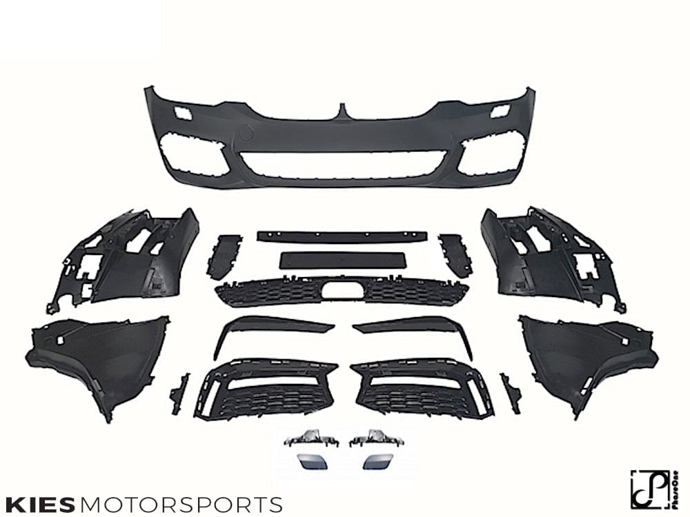 2017-2020 BMW 5 Series (G30 / G31) Pre-LCI M Sport Style Front Bumper Conversion
