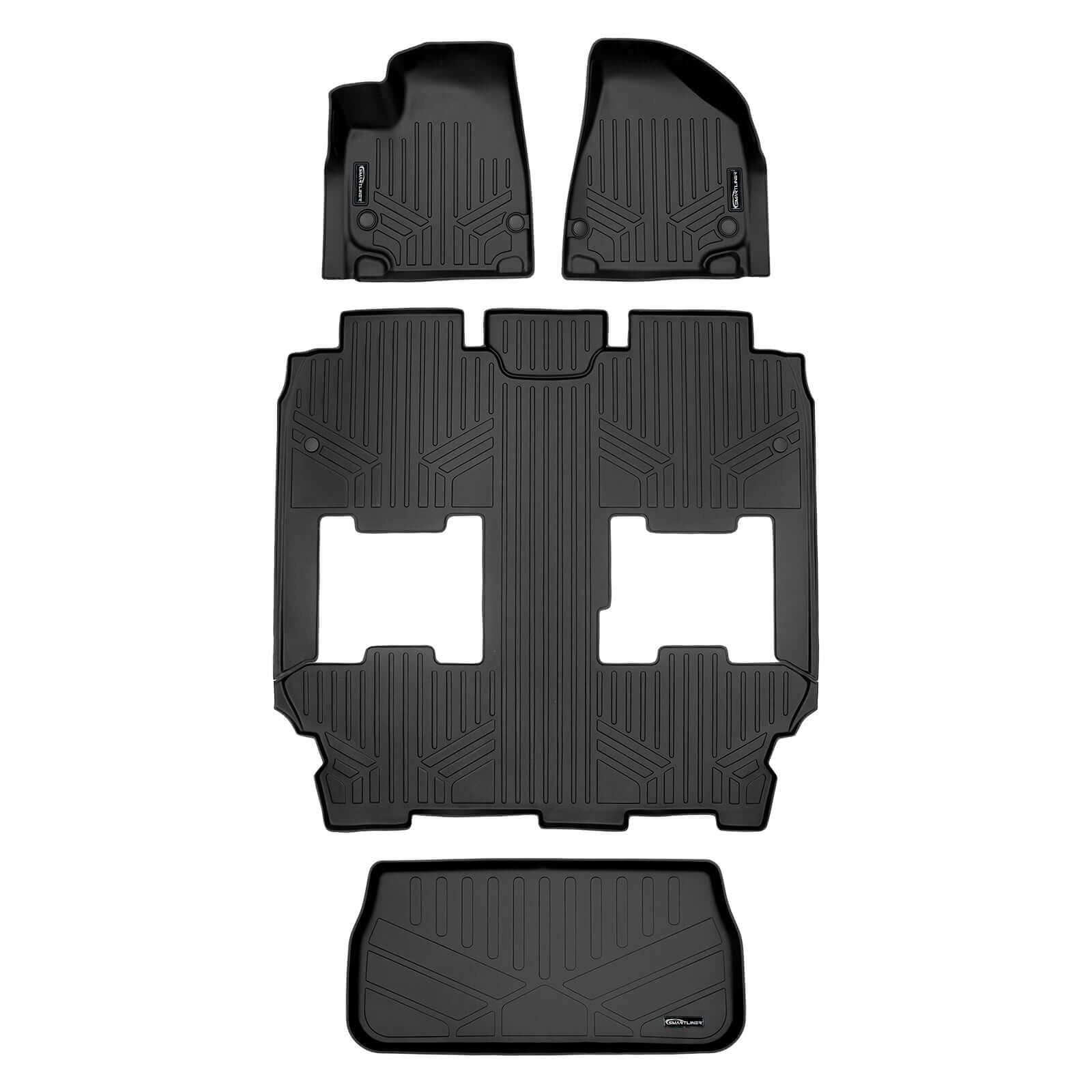 Smart TrimTM Floor Liners For 2021-2026 Chrysler Pacifica Limited Hybrid
