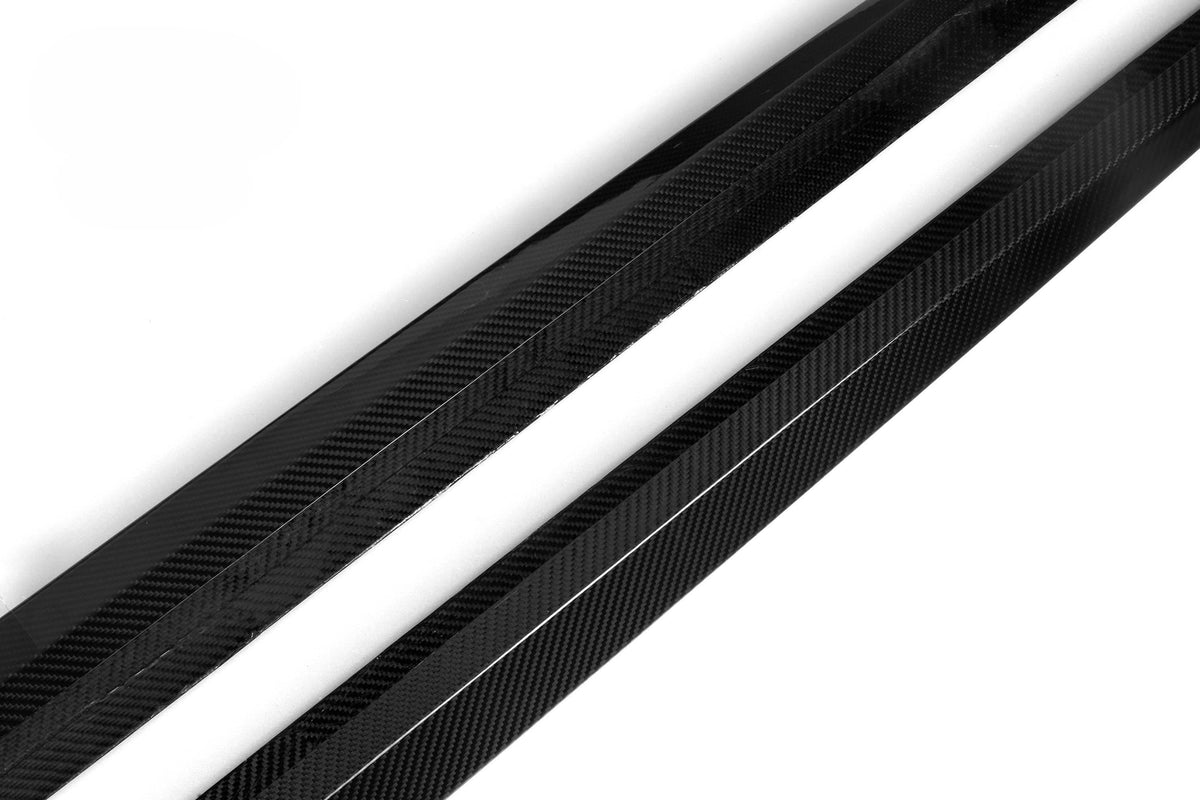 G08i iX3 LCI SQ Style Dry Carbon Side Skirts