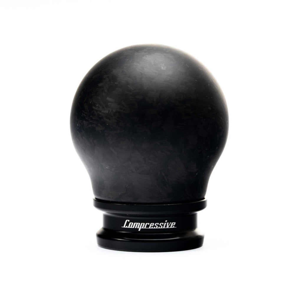 Compressive Tuning Forged Carbon Limited Edition Shift Knob - Height Adjustable M12x1.25mm - Matte Carbon Finish - Subaru Models