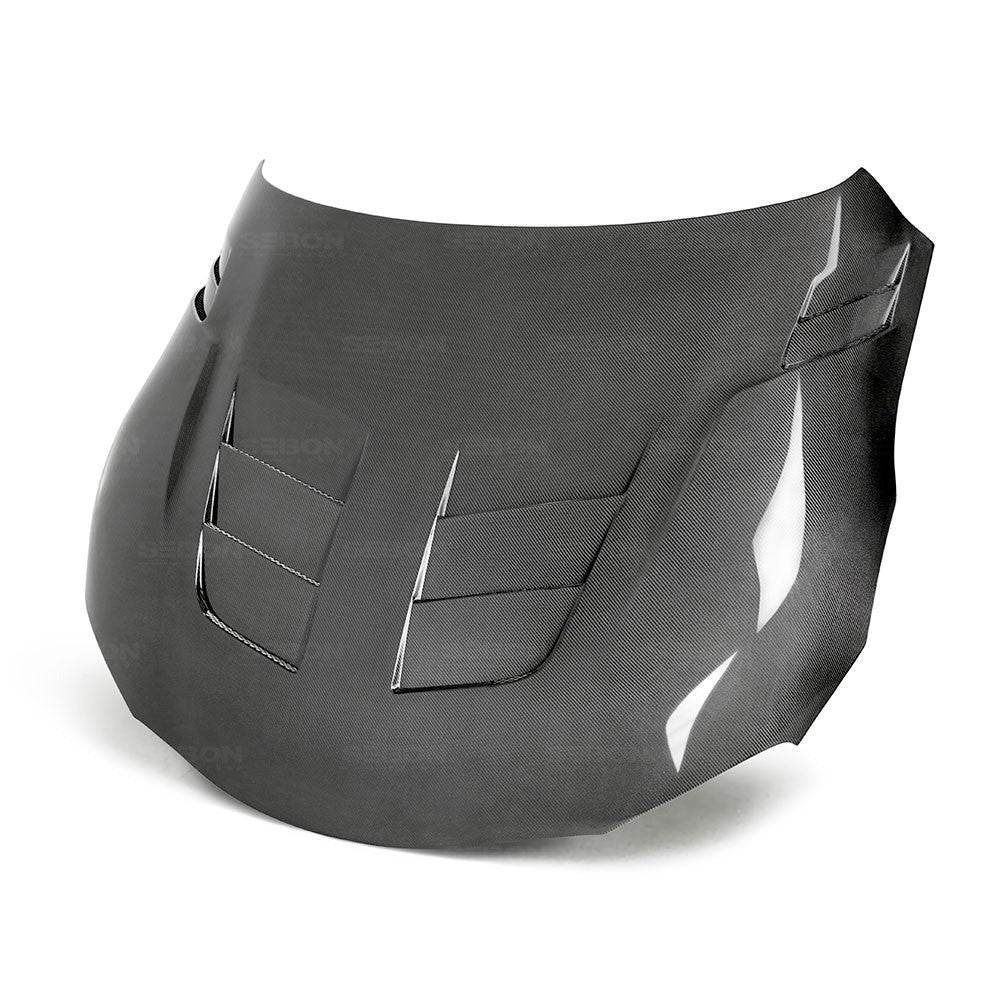 Seibon TSII-Style Double Sided CF Hood - 2020+ A90 Supra