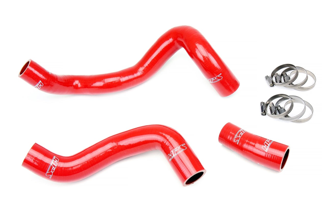 HPS Silicone Radiator Coolant Hose Kit Ford 2016-2018 Focus RS 2.3L Turbo, 57-1886