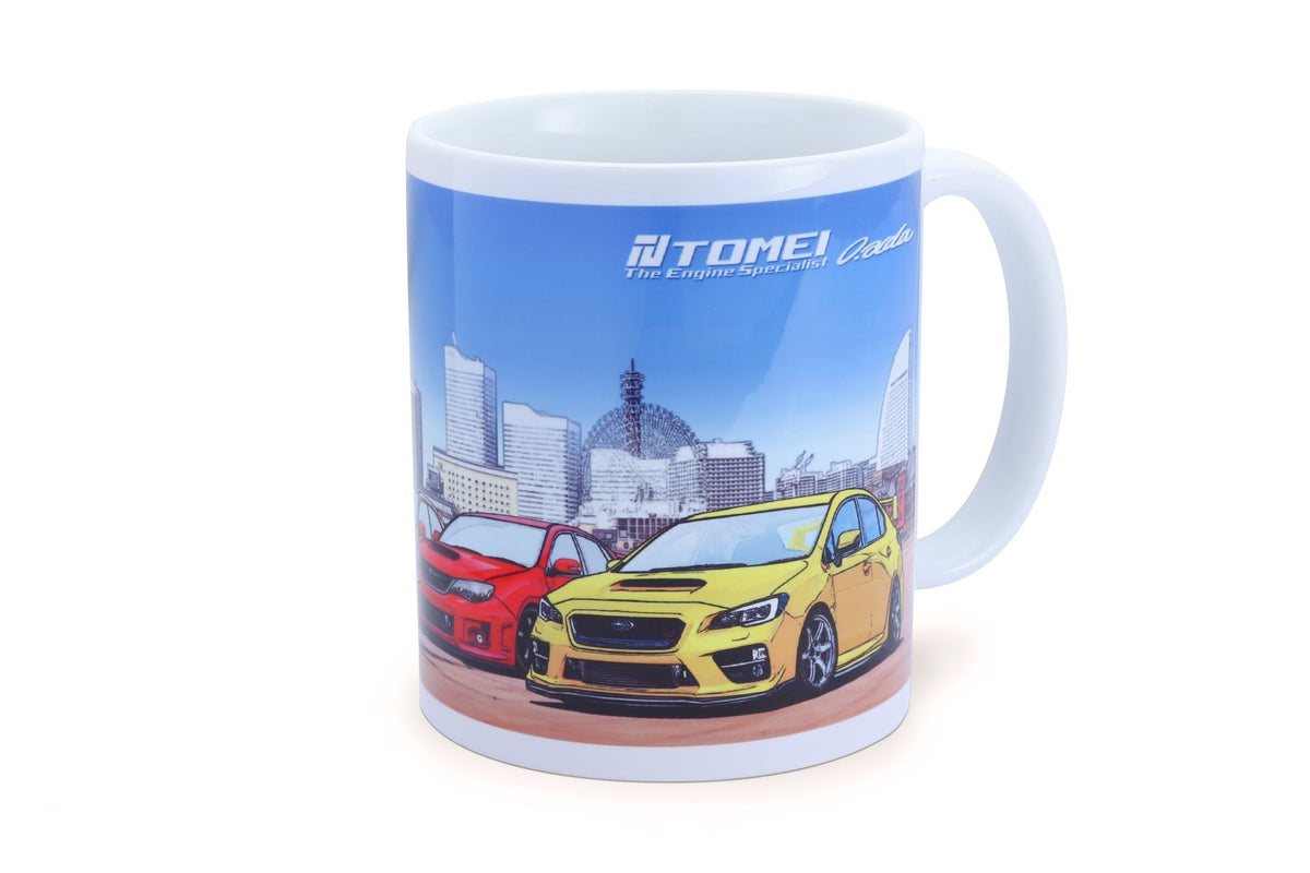 Tomei Mug - White WRX/STI Minatomirai Yokohama - Universal
