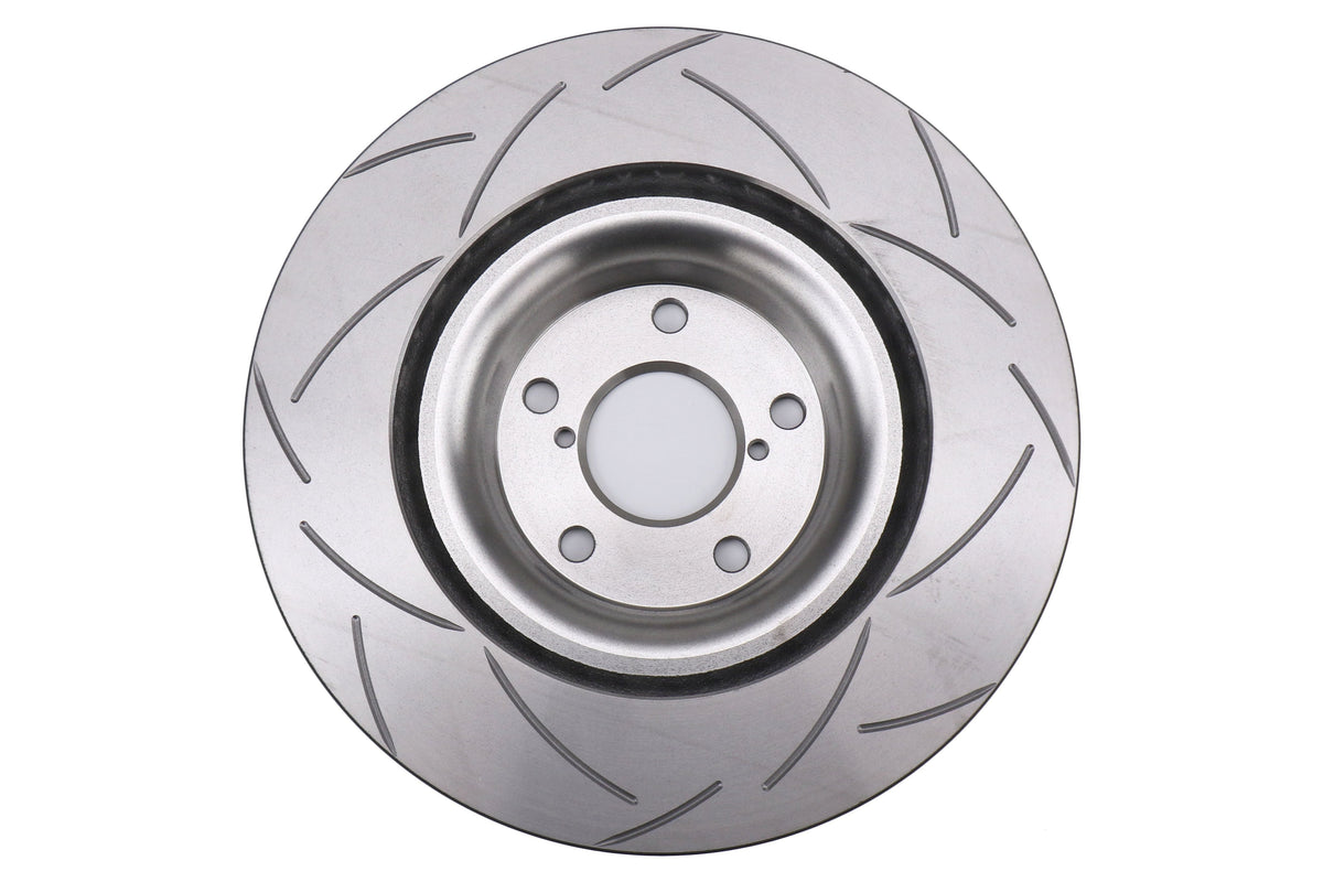 DBA T2 Street Series Slotted Rotor Single Front - Subaru Models (inc. 2002-2014 WRX)