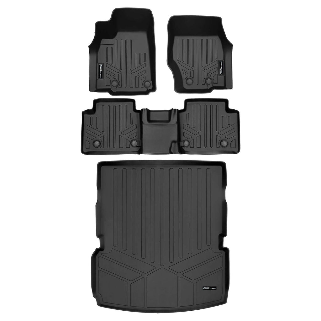SMARTLINER Floor Liners for 2021-2026 Jeep Grand Cherokee L w/ 2nd Row Bench Seat