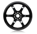 Rays Gram Lights 57DR Glossy Black 18x9.5 +38mm 5x100 (Single Wheel) - 2013-2024 Subaru BRZ / Scion FR-S / Toyota GR86 / 2014-2018 Subaru Forester