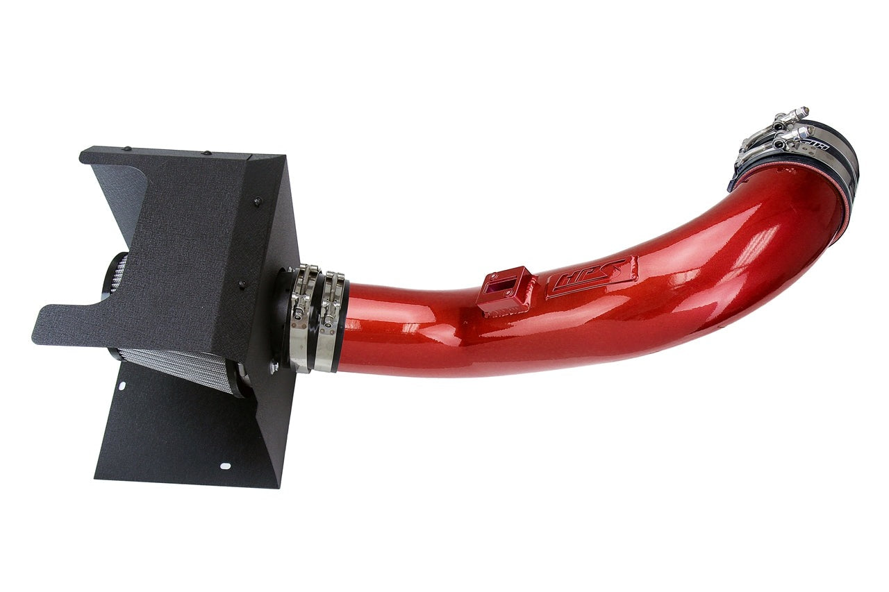 HPS Cold Air Intake Kit with Heat Shield Chevy 2017-2019 Silverado 2500 HD 6.6L V8 Duramax Diesel Turbo L5P