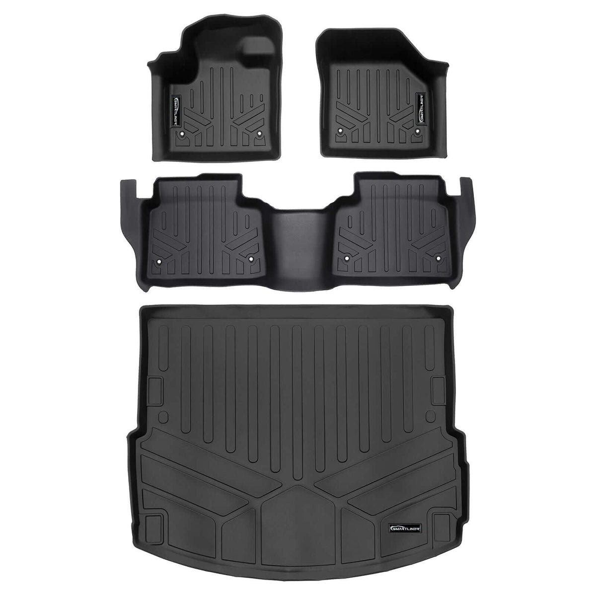 SMARTLINER Floor Liners for 2020-2026 Land Rover /Range Rover Discovery Sport (5 Passenger Model)