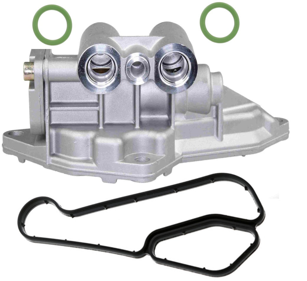 BMW E60 535i Engine Oil Thermostat With Housing Kit By Uro 11427573212