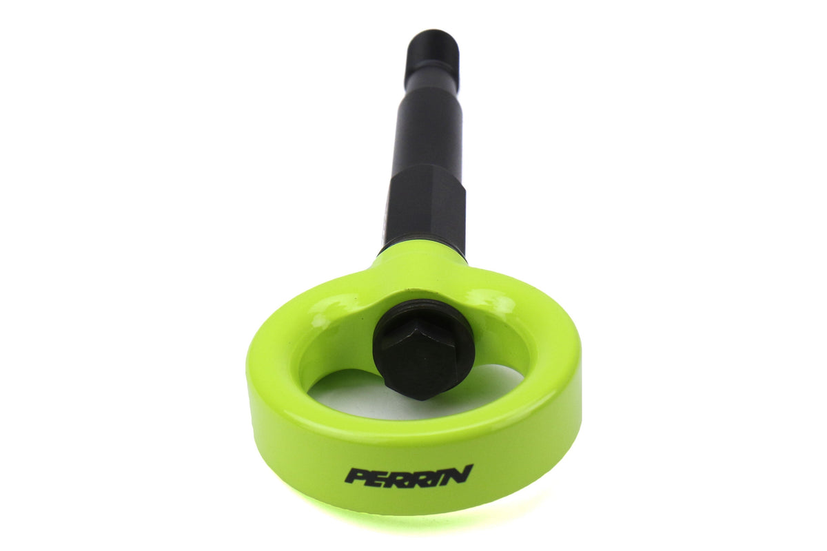 PERRIN Front Tow Hook (Neon Yellow) - 2015-2017 Subaru WRX / STI