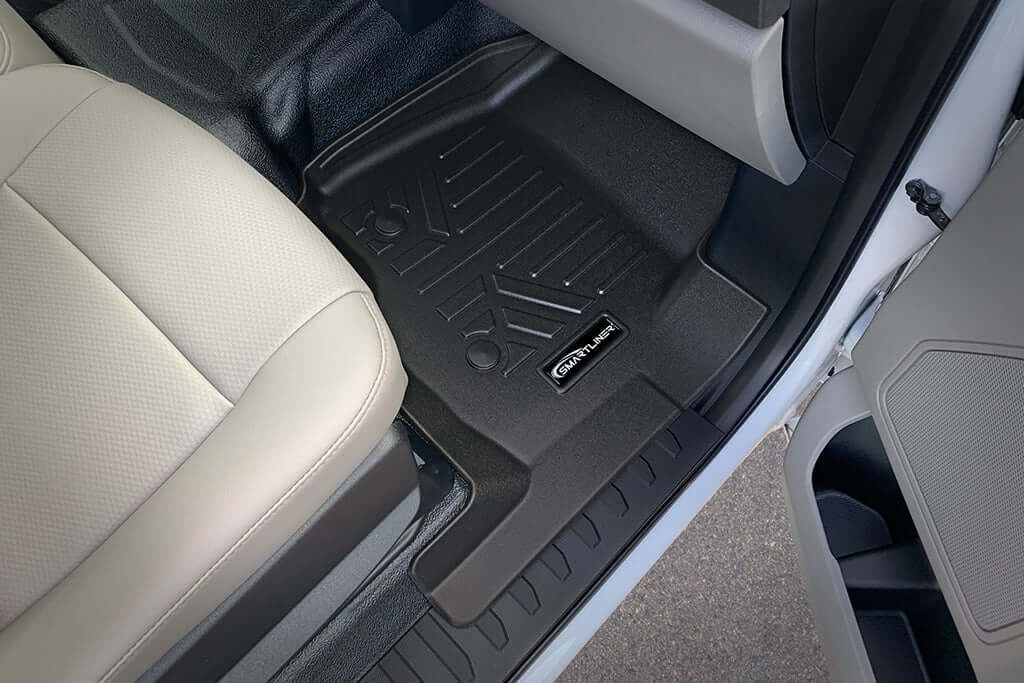 SMARTLINER Floor Liners for 2017-2026 SuperCab | Vinyl | & Bucket Seats