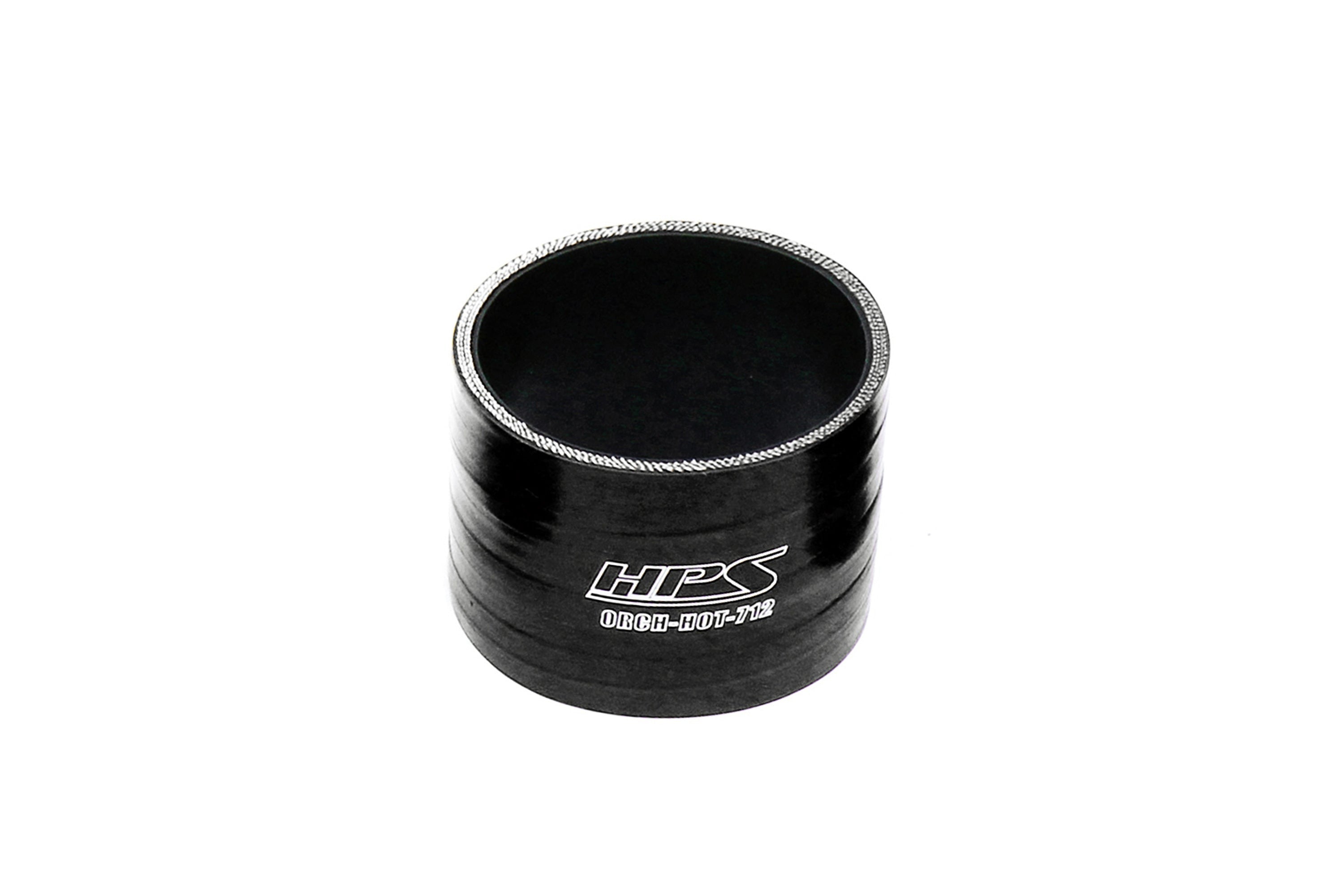 HPS Silicone Intercooler Turbo Boot Hose, Black, ORCH-712-BLK, replace part # YC3Z-6C640-PA, 1833700C2, F81Z-6C640-CA