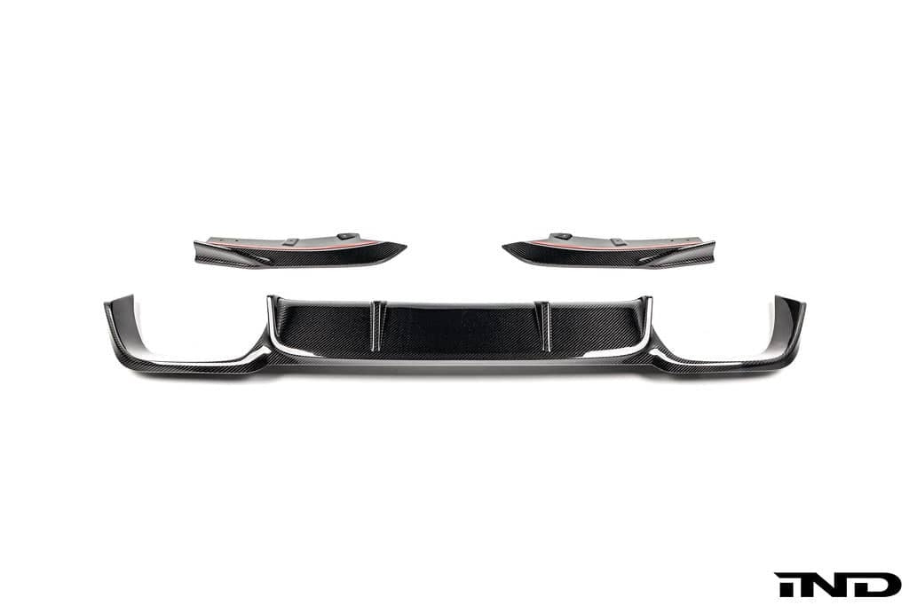 TREVORA BMW F97 X3M Carbon Rear Diffuser