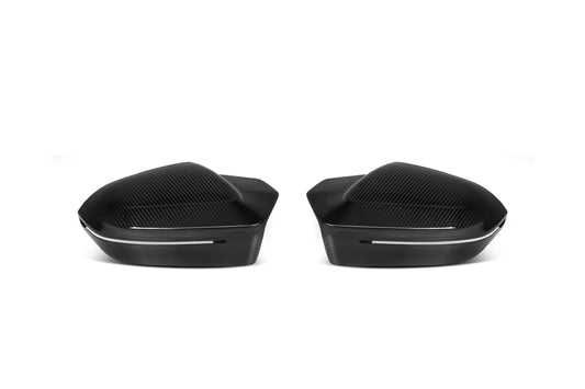 5 Series G60 M5 Style Dry Carbon Fiber Mirror Cover LHD