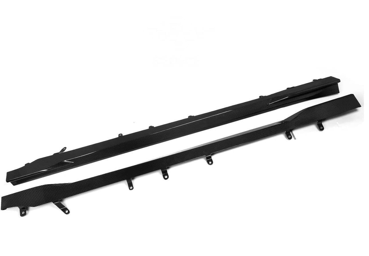 G87 SQ Dry Carbon Fiber Side Skirts